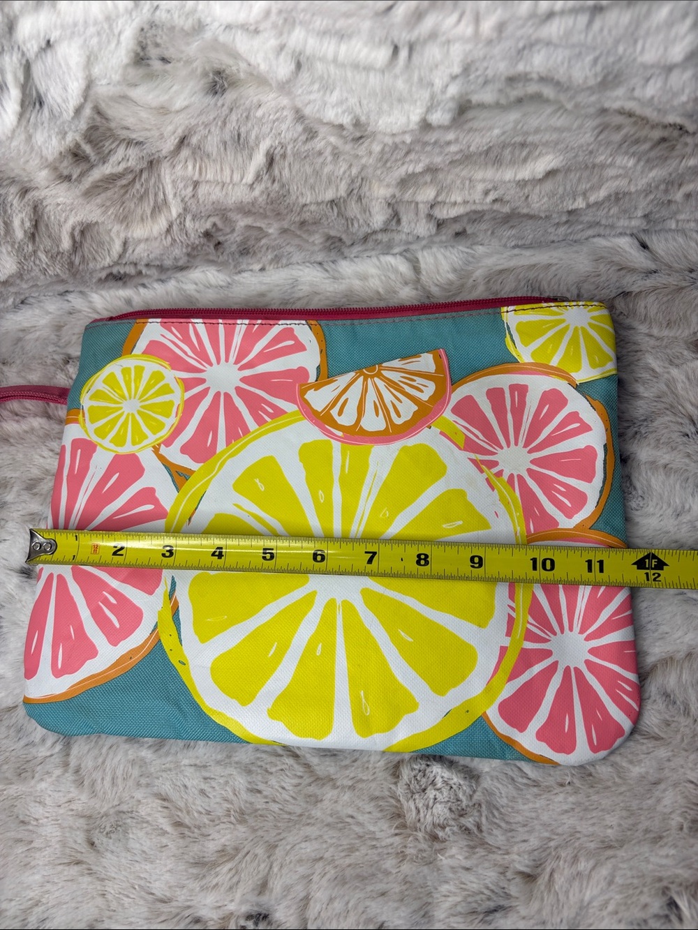 Royal Standard Bright Citrus Print Wet/Dry Bag for Pool or Beach - Picture 5 of 7